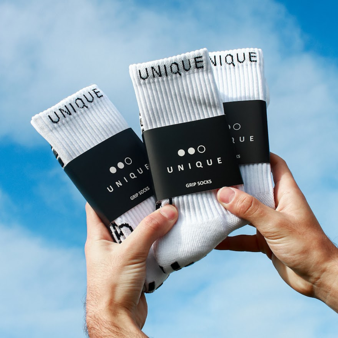 Unique Grip Socks V1 - White